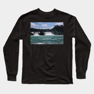 Switzerland - Rheinfall Schaffhausen - waterfall Long Sleeve T-Shirt